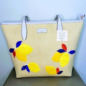 🍋Kate Spade Lemon Zest Large Tote